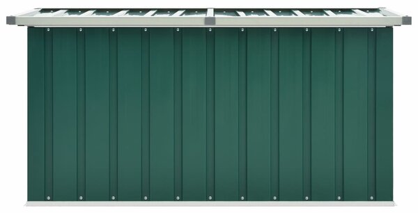 Garden Storage Box Green 129x67x65 cm