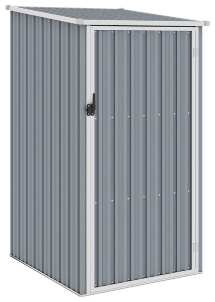 Garden Shed Grey 87x98x159 cm Galvanised Steel