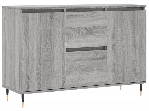 Sideboard Grey Sonoma 104x35x70 cm Engineered Wood