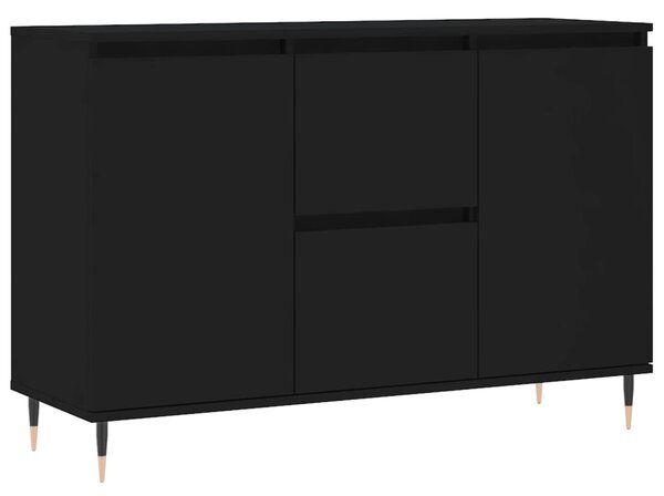 Sideboard Black 104x35x70 cm Engineered Wood