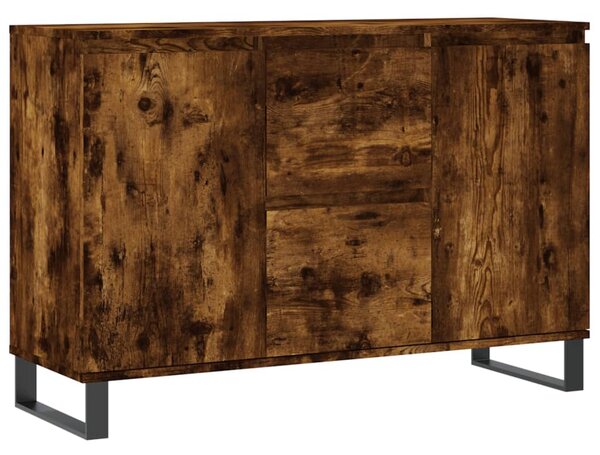 Sideboard Smoked Oak 104x35x70 cm Engineered Wood