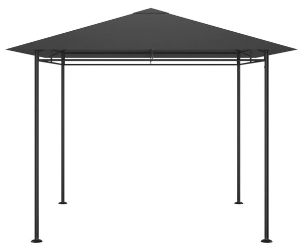 Gazebo 3x3x2.7 m Anthracite 180 g/m²