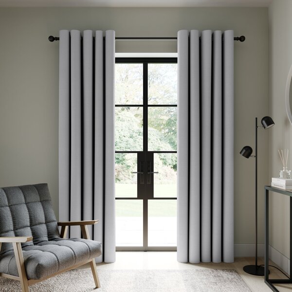 Berlin Blackout Eyelet Curtains