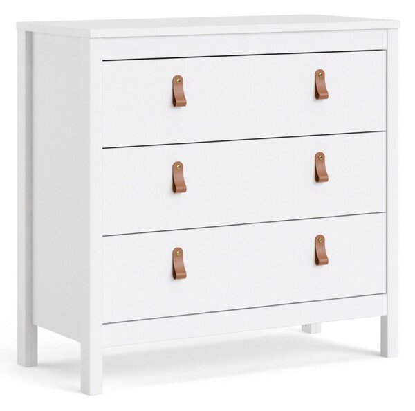 Bartikan Chest 3 Drawers in White