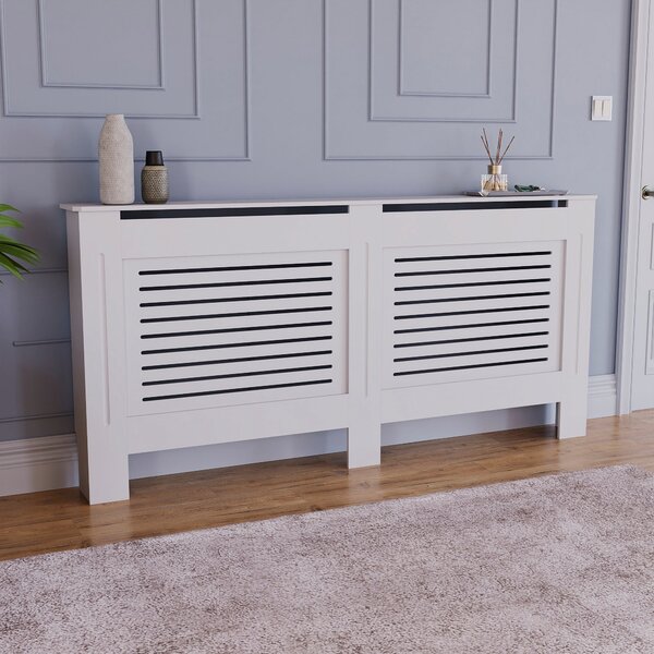 Vida Designs Milton Radiator Cover White