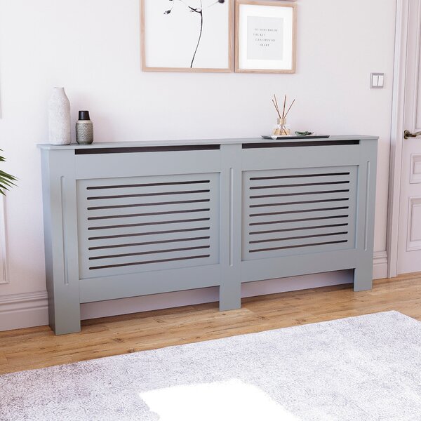 Vida Designs Milton Radiator Cover Grey