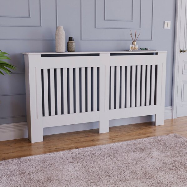 Vida Designs Chelsea Radiator Cover White