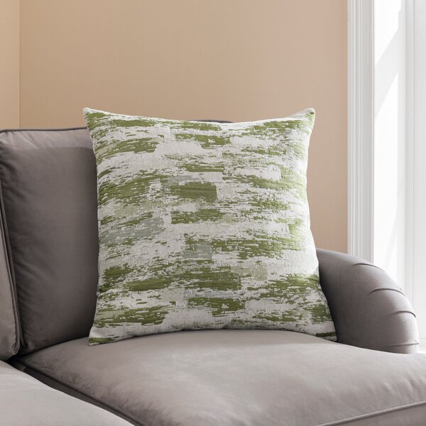 Abstract Global Cushion Moss Green