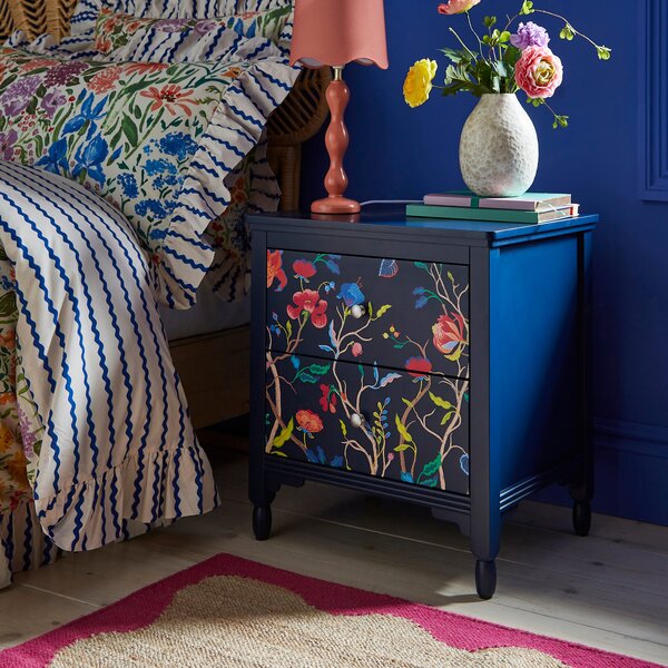 Sophie Robinson Joylene 2 Drawer Bedside Table