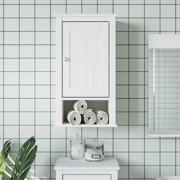 Avenel Wooden Bathroom Wall Cabinet In White