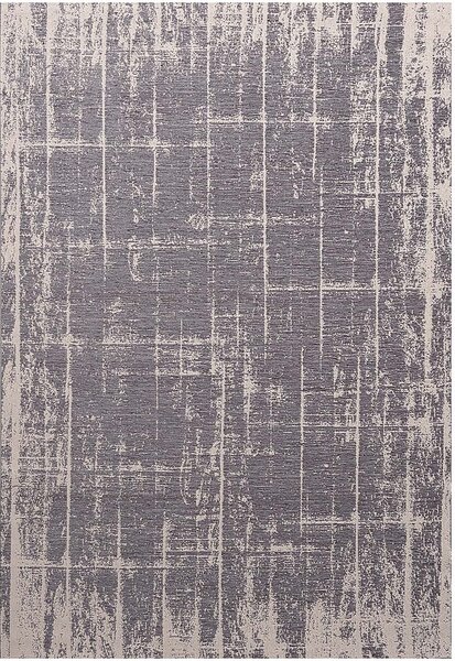 Rug Velvet wool/dark grey 200x290cm