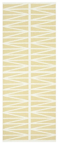 Brita Sweden Helmi rug yellow 70x150 cm