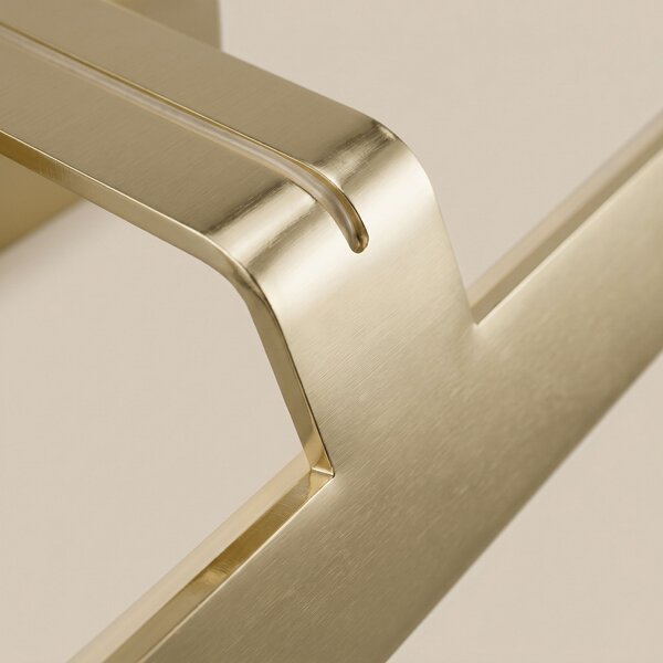 Bathroom LED wall sconce SWE004-1W 43cm GOLD