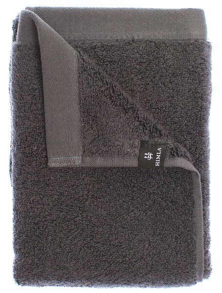 Himla Maxime organic towel slate 100x150 cm