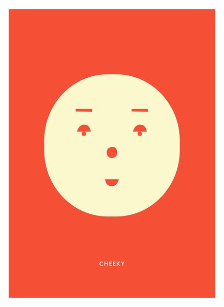 Paper Collective Cheoaky Feeling poster 30x40 cm