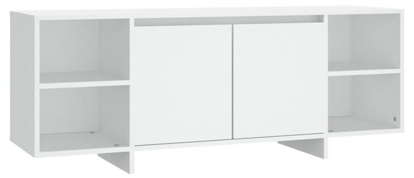 TV Cabinet White 130x35x50 cm Engineered Wood