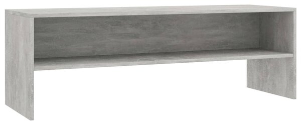 TV Cabinet Concrete Grey 120x40x40 cm Engineered Wood