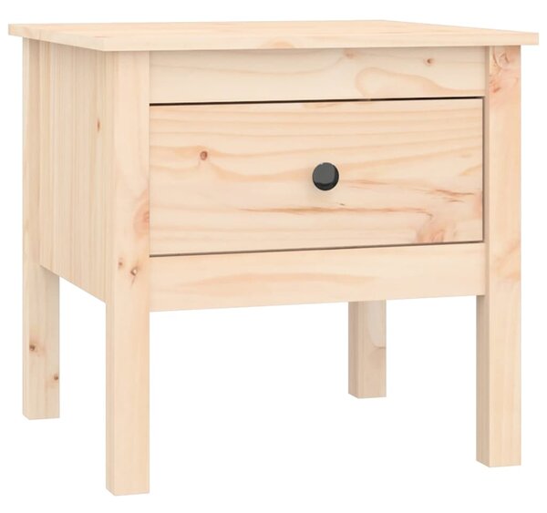 Side Table 50x50x49 cm Solid Wood Pine