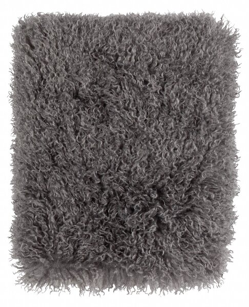 Furn Rowan Faux Fur Throw 130cm x 180cm Grey