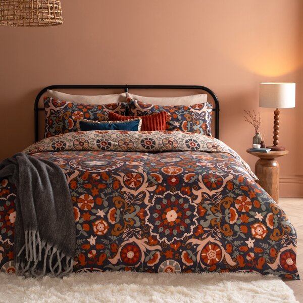 Furn Kinfolk Duvet Cover Bedding Set Denim Blue