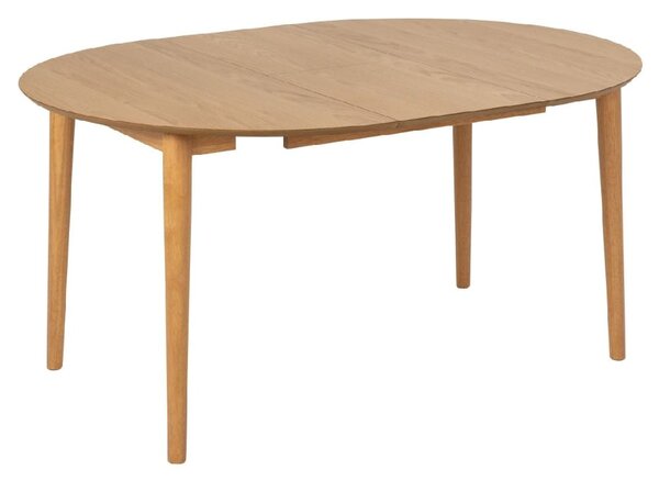 Marshfield Wooden Round Extending Dining Table In Oak