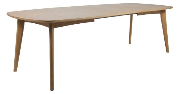 Marietta Wooden Rectangular Dining Table in Oak