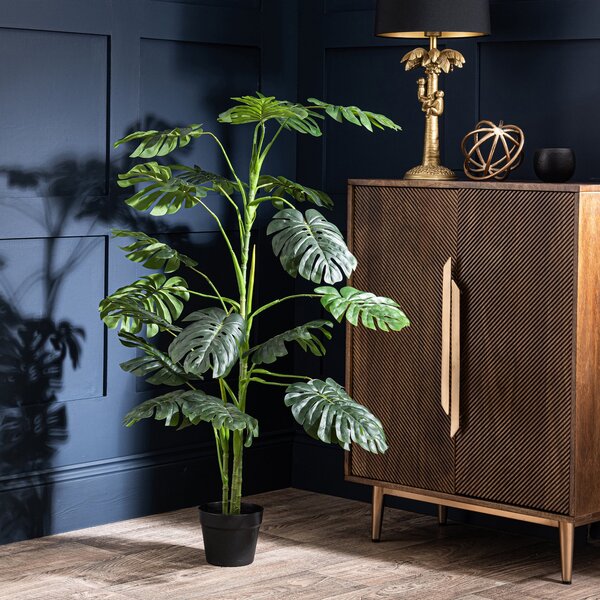 Artificial Philodendron Plant Green