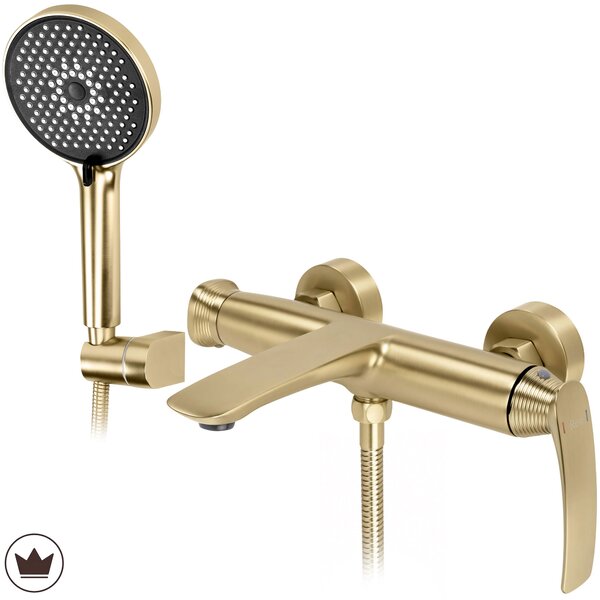 Bath faucet PREMIUM REA Como Brush Gold