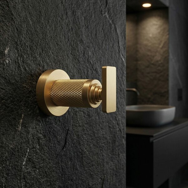 Bathroom hook 81304 Virro Brush Gold