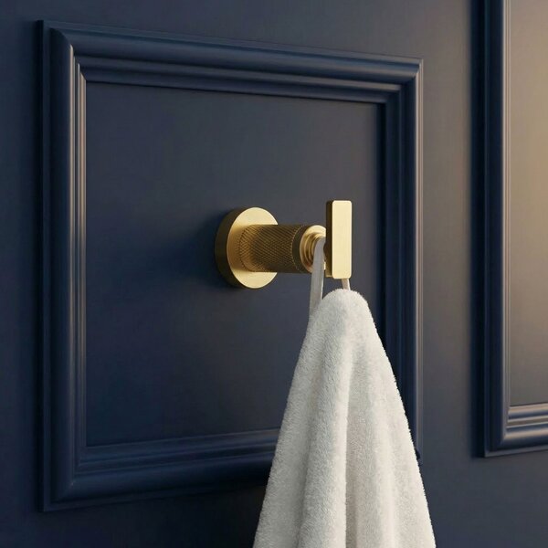 Bathroom hook 81304 Virro Brush Gold