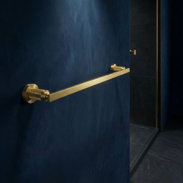 Bathroom hanger 81301 Virro Brush Gold