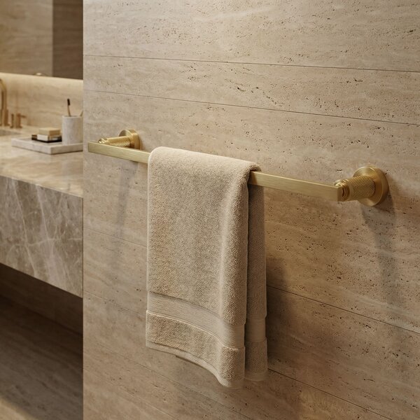 Bathroom hanger 81301 Virro Brush Gold