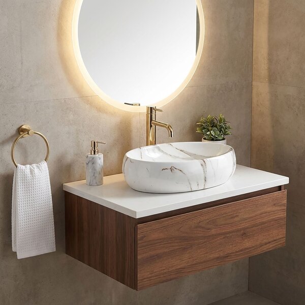 Countertop washbasin Rea Linda Lava