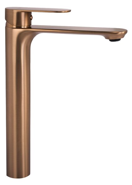Bathroom faucet Rea Drop Brush Copper High