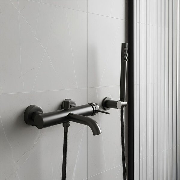 Bathroom faucet REA Lungo Grip Titan