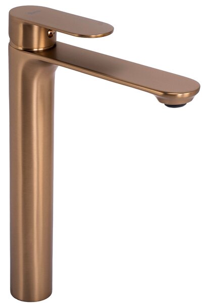 Bathroom faucet Rea Drop Brush Copper High