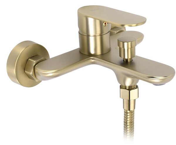 Bath faucet REA DROP Brush Gold
