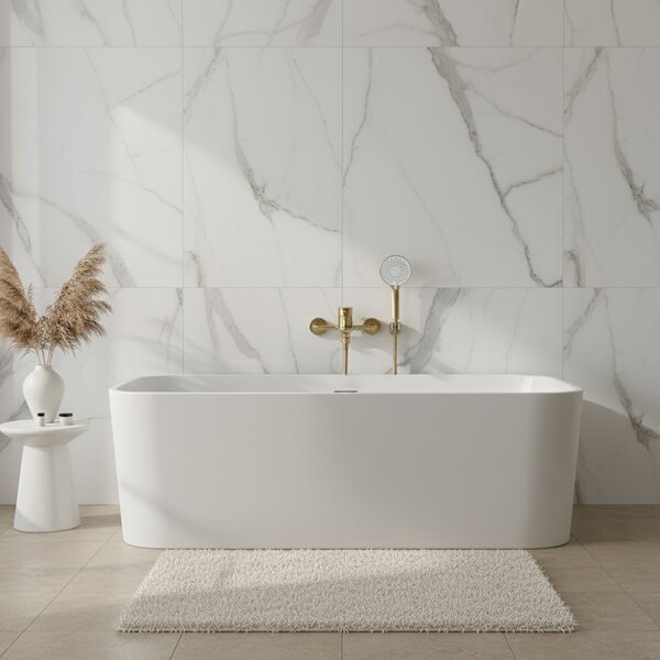 Bath faucet REA DROP Brush Gold