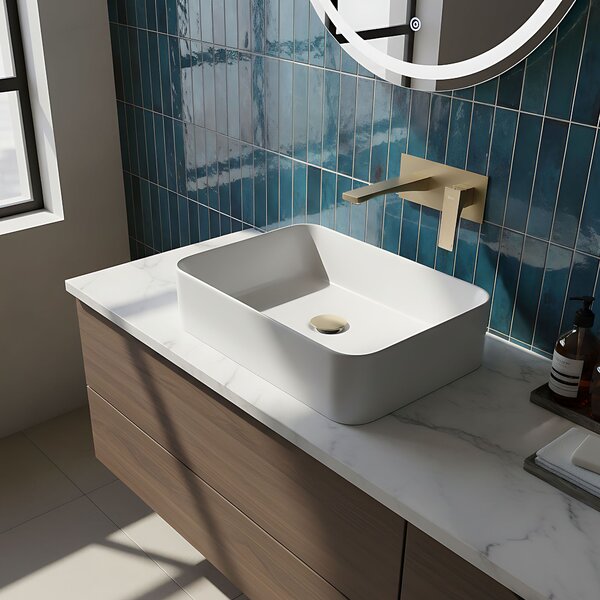 Wall Mounted faucet PREMIUM REA Joe Brush Gold