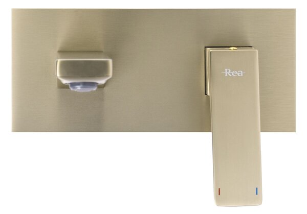 Wall Mounted faucet PREMIUM REA Joe Brush Gold
