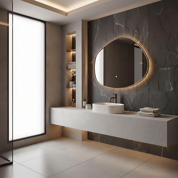 Countertop washbasin Rea Sandy