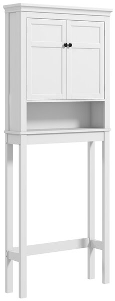 HOMCOM Over-Toilet/Appliance Storage Cabinet - White