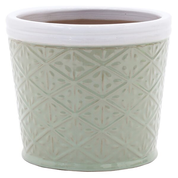 Country Living Heritage 2 Tone Sage Cone Pot 31cm