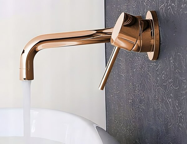 Wall Mounted faucet Rea Lungo Copper + BOX