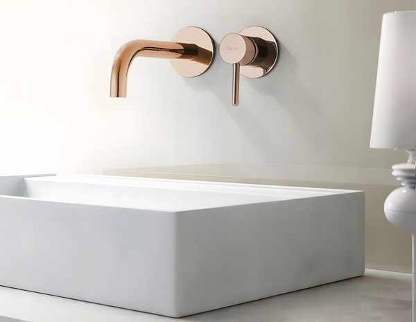 Wall Mounted faucet Rea Lungo Copper + BOX
