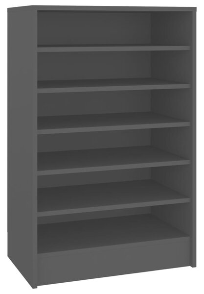 Shoe Cabinet Black 60x35x92 cm Engineered Wood