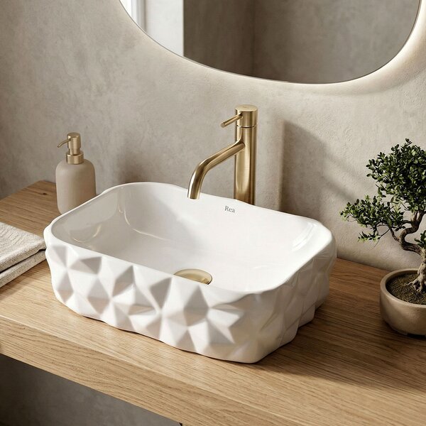 Countertop washbasin Rea Zamia