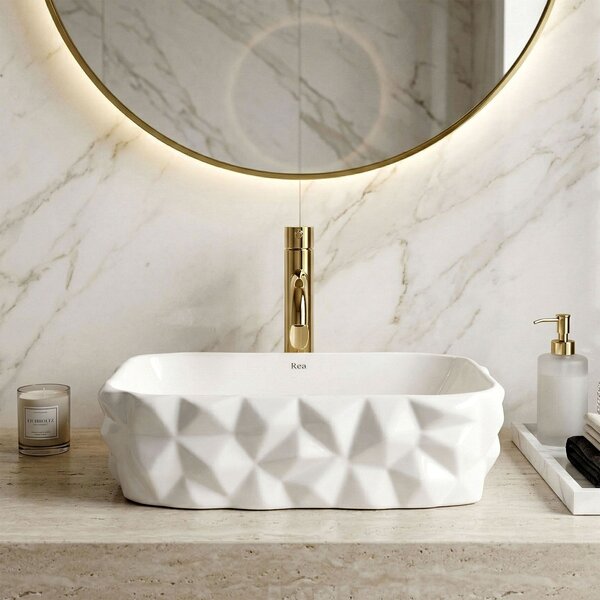 Countertop washbasin Rea Zamia