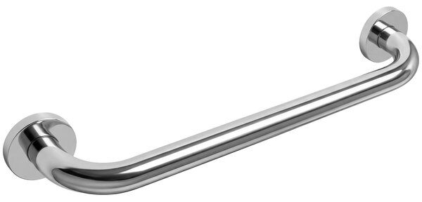 Straight bathroom grab bar Chrome 40cm