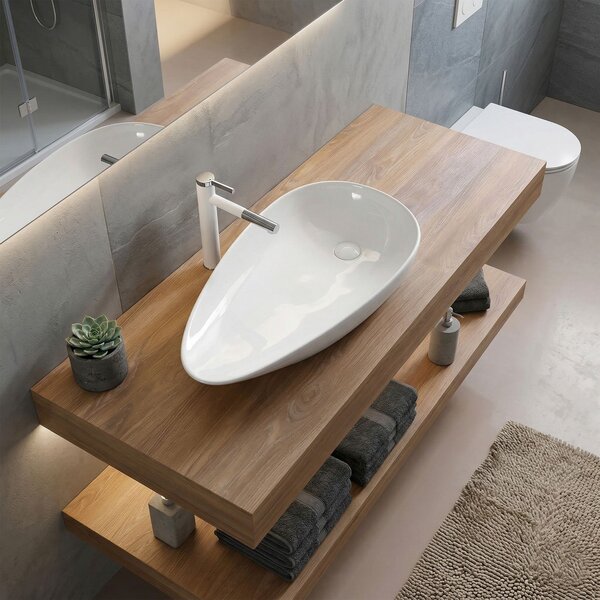 Countertop Basin Rea Greta 75